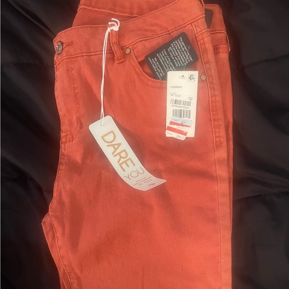 Light Rust Color Jeans